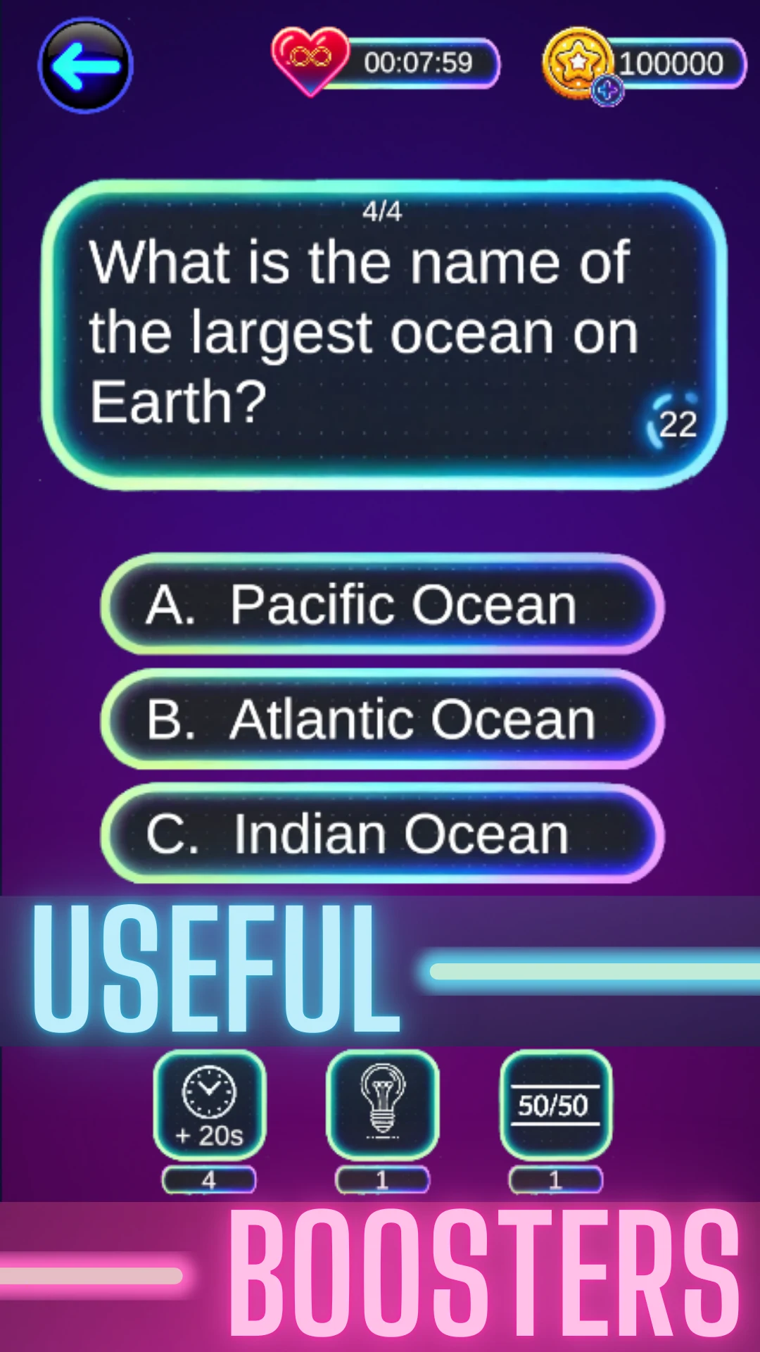 Trivia Frenzy Word Quiz Puzzle screenshot