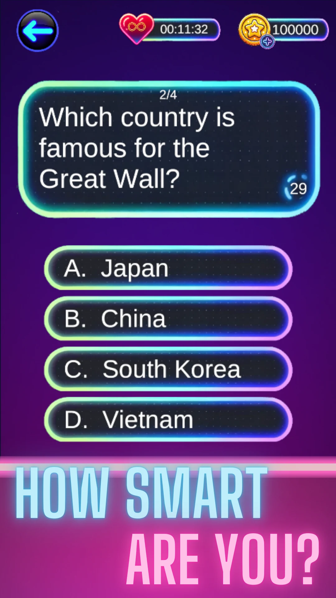 Trivia Frenzy Word Quiz Puzzle screenshot